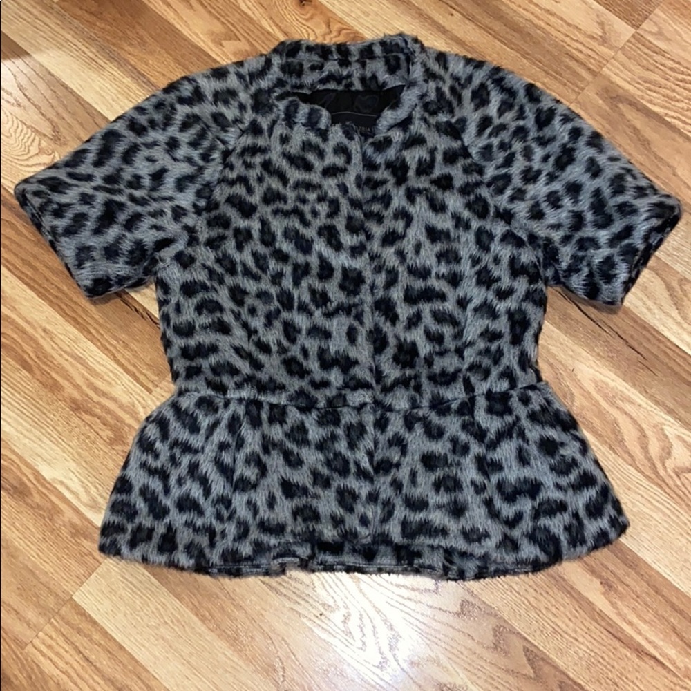 ❄️SALE❄️BCBG NWOT Peplum Wool-Blend Jacket - XS